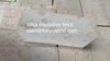 Silica insulating fireproof brick