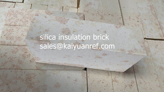 Silica insulating fireproof brick